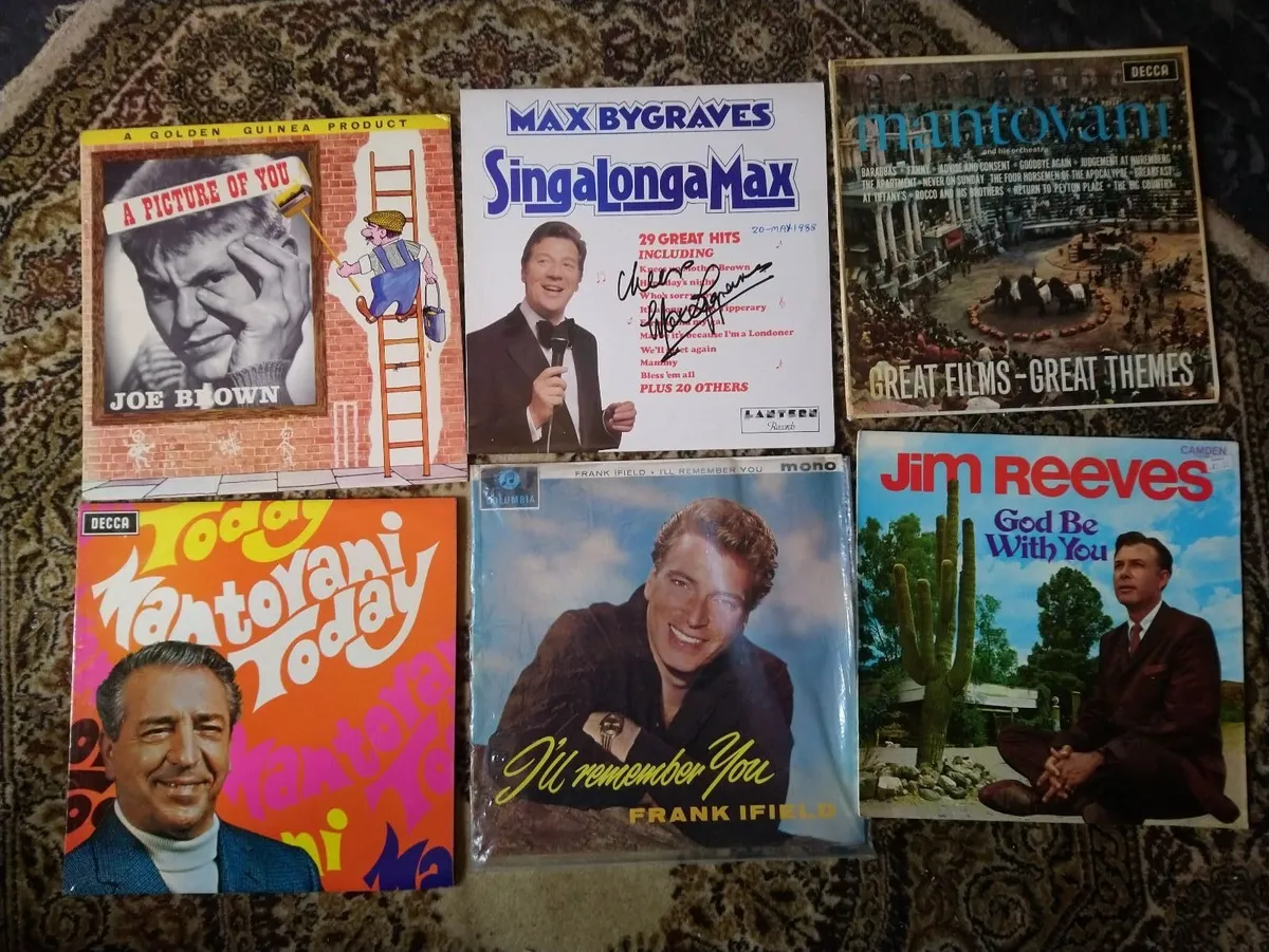 Collection of vintage vinyll records - Image 4