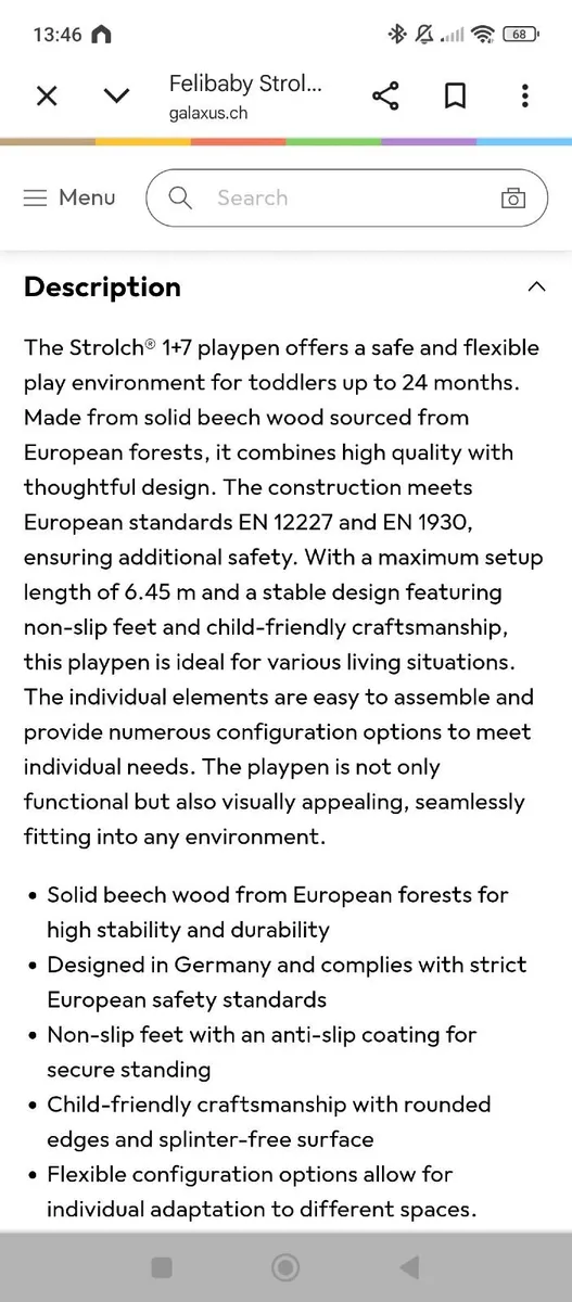 Play pen, enclosed play area - Image 4