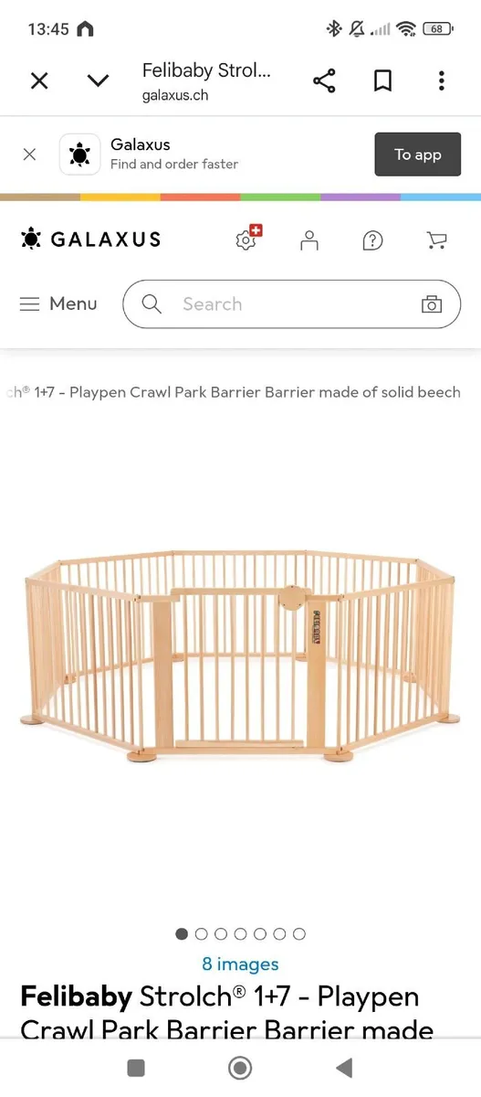 Play pen, enclosed play area - Image 2