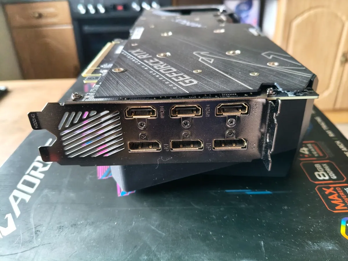 Graphics Card - 3070 ti Gigabyte Aorus Master 8GB - Image 1