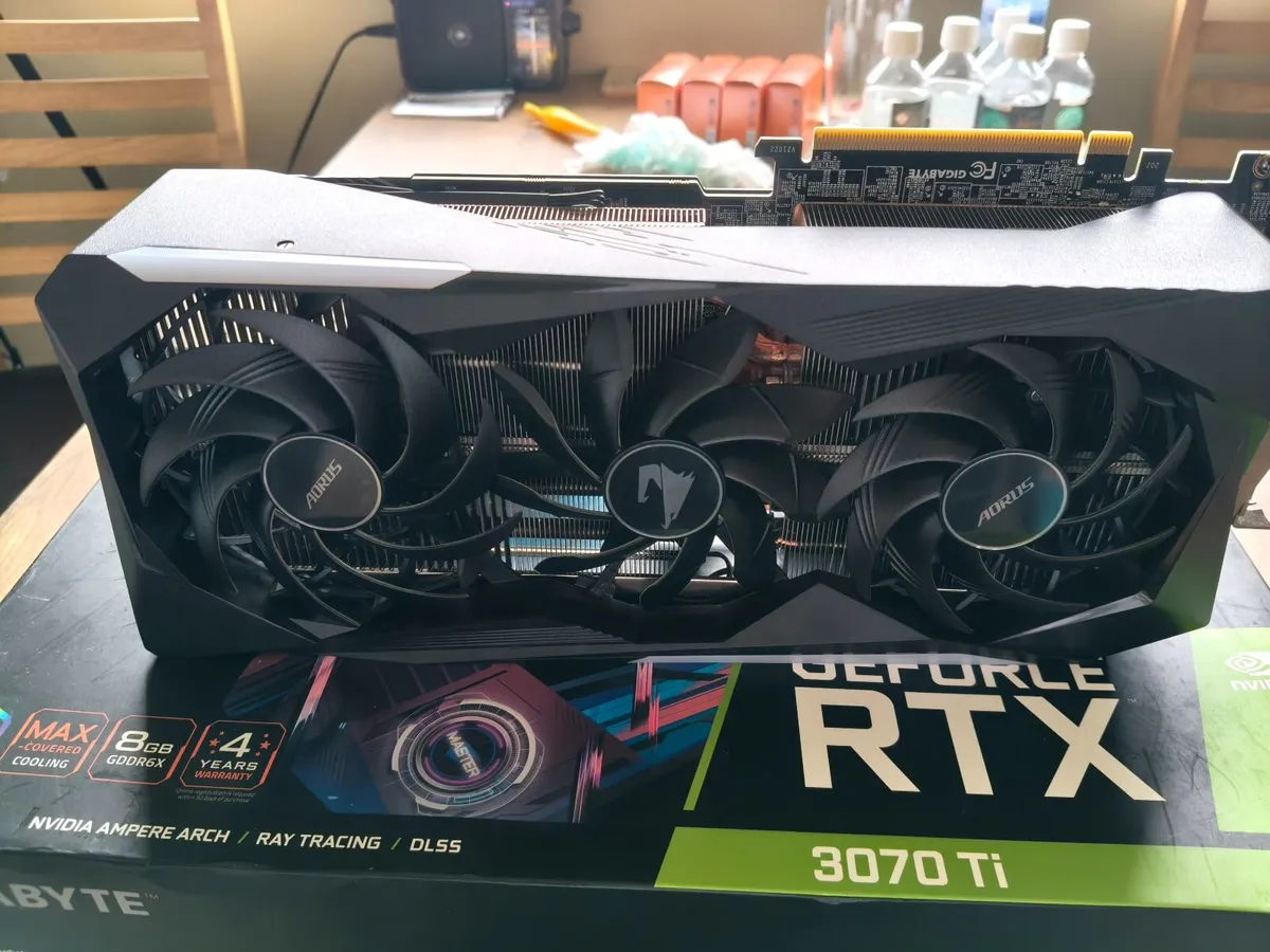 Graphics Card - 3070 ti Gigabyte Aorus Master 8GB - Image 2