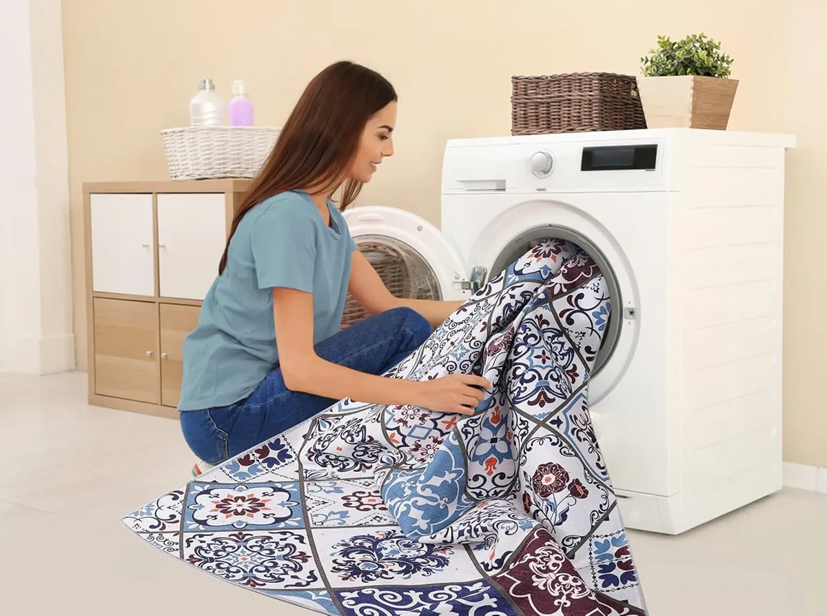 Washable Area Rugs for Living Room Traditional - Image 3