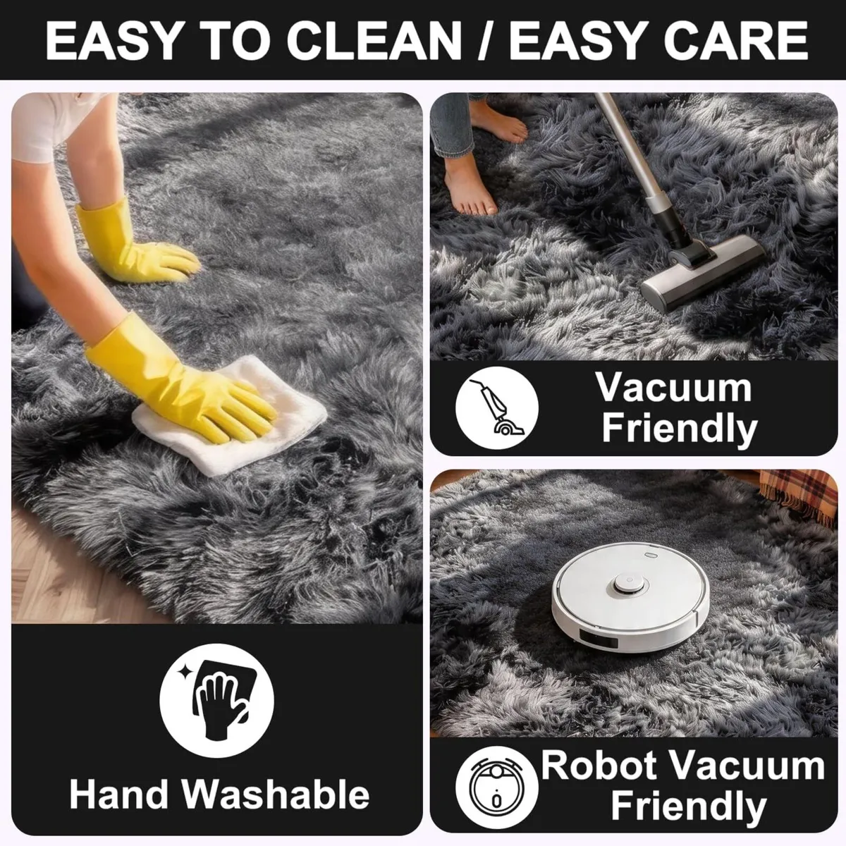 Rugs Living Room Anti Slip Carpet Machine - Image 2