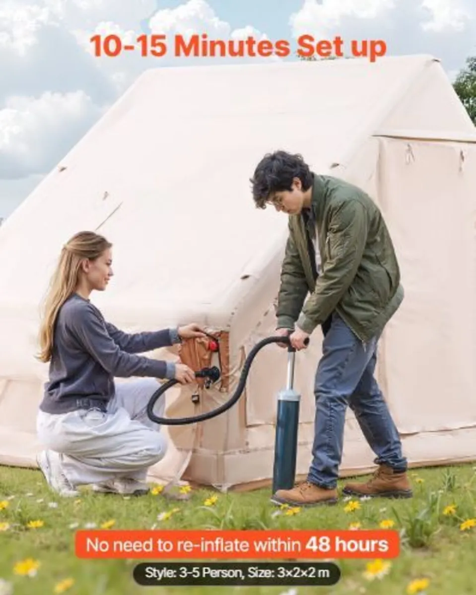 Inflatable Tents for Camping, 3-5 Person - Image 2