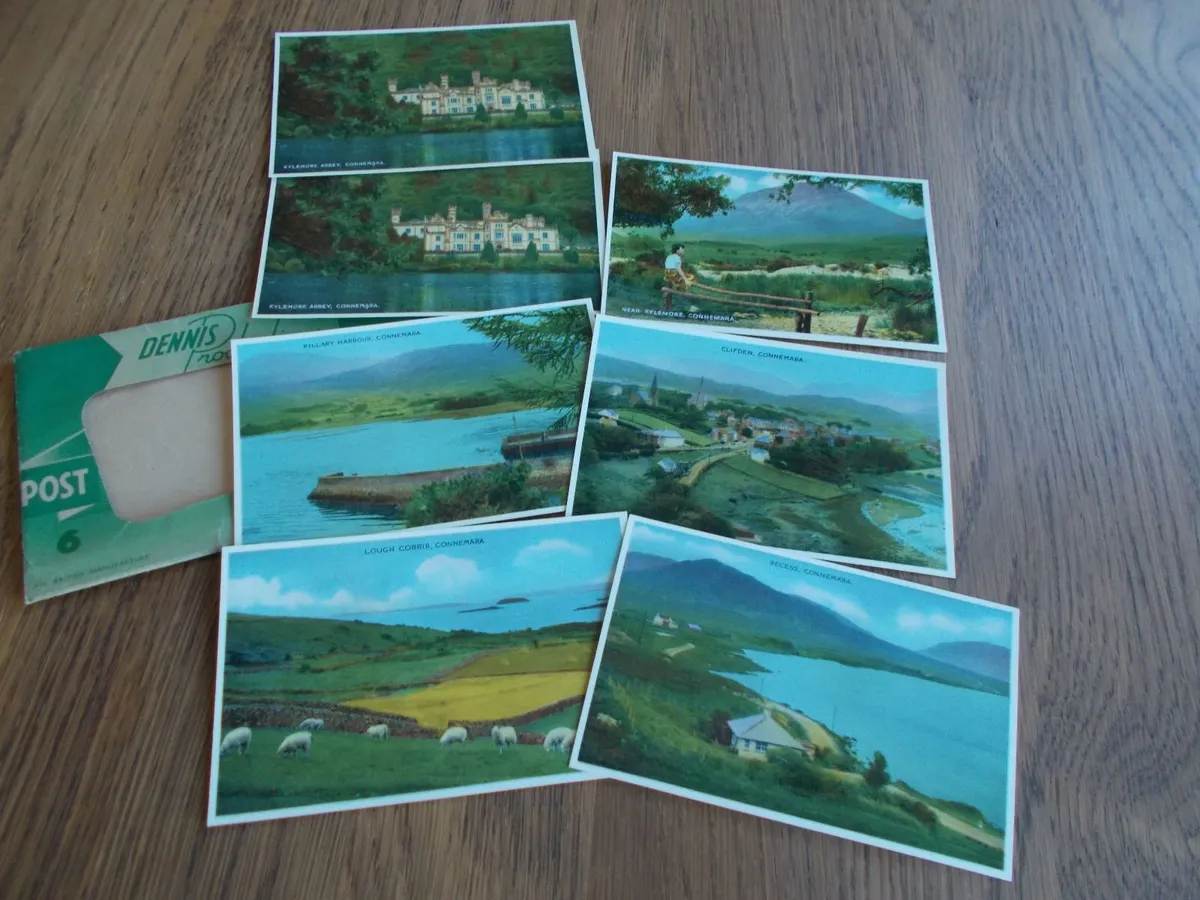 Set of 6 Connemara Postcards 1960's - Image 3