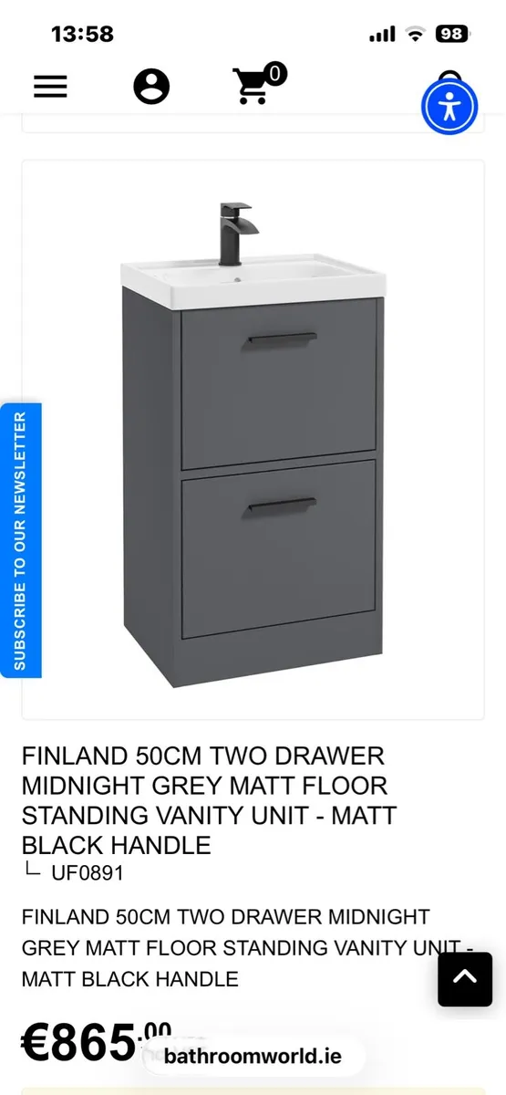Bathroom vanity unit - Image 1