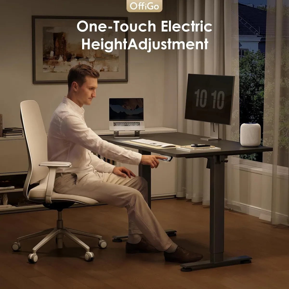 Desk Height Adjustable with 2 Memory Presets - Image 4
