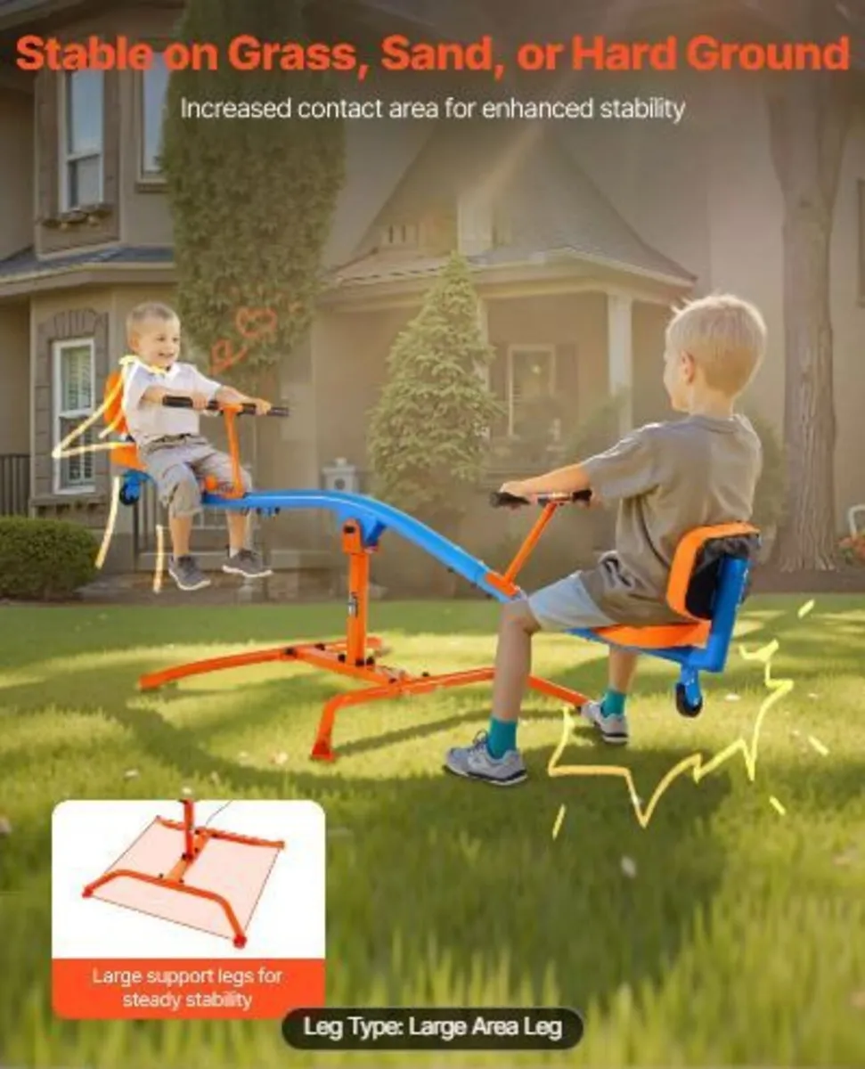 Kids Seesaw, 136 kg Load Capacity - Image 3