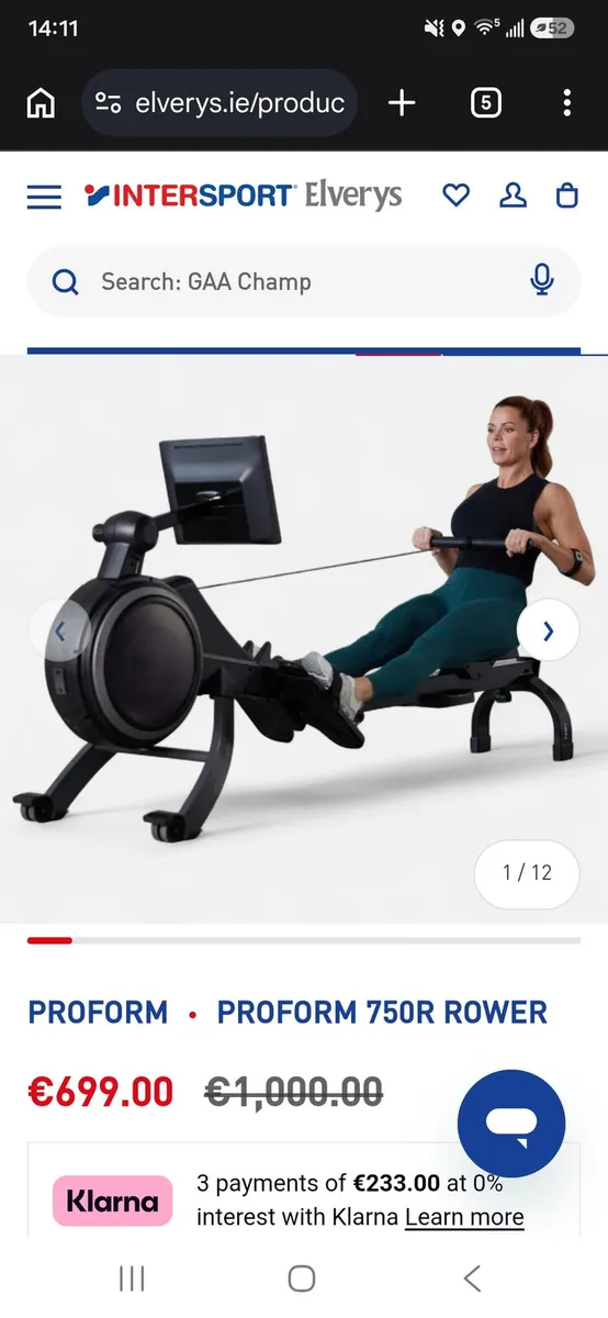 Rowing Machine - ProForm 750R Rower - Image 3