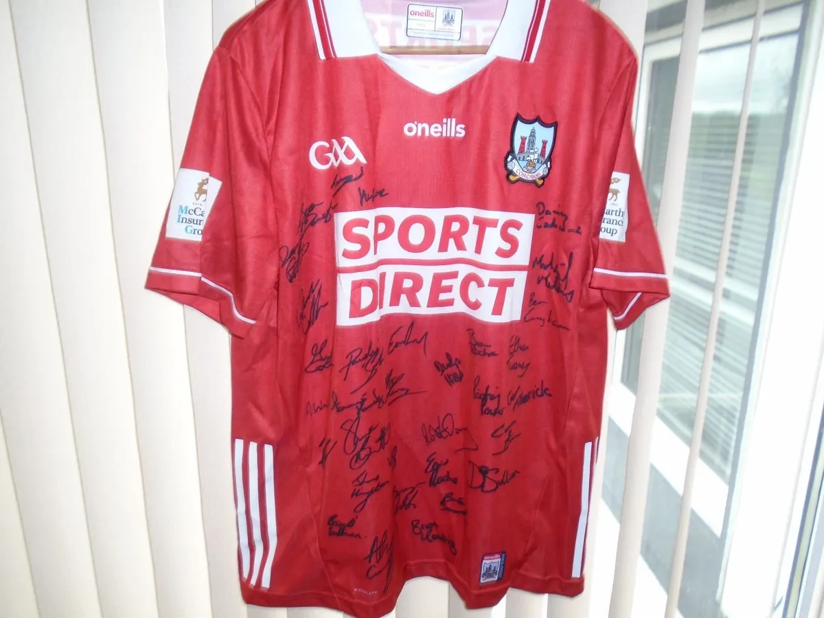 Cork signed hurling jersey - Image 1