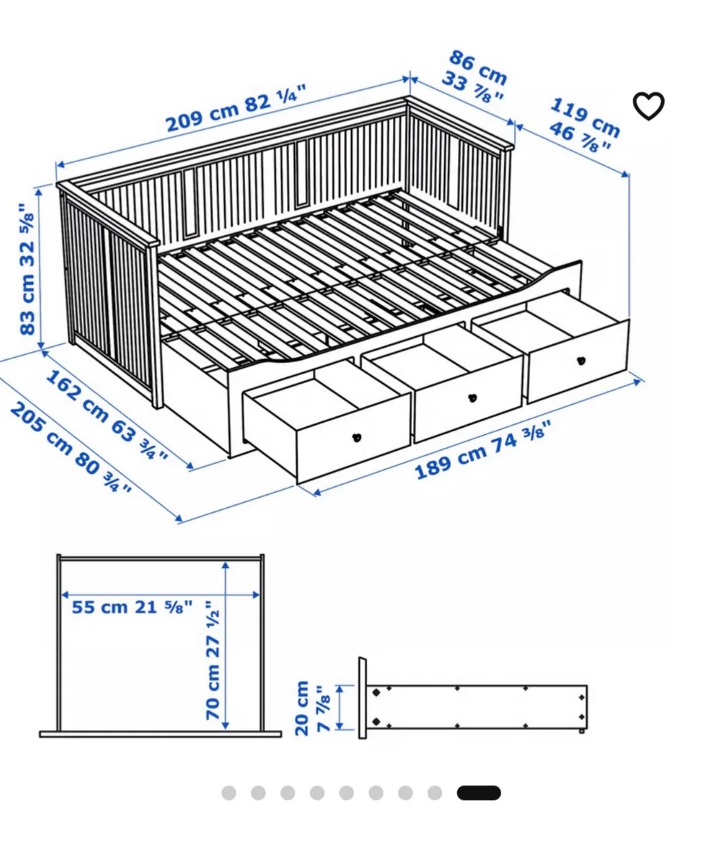 Single-double sofa style Bed - Image 2