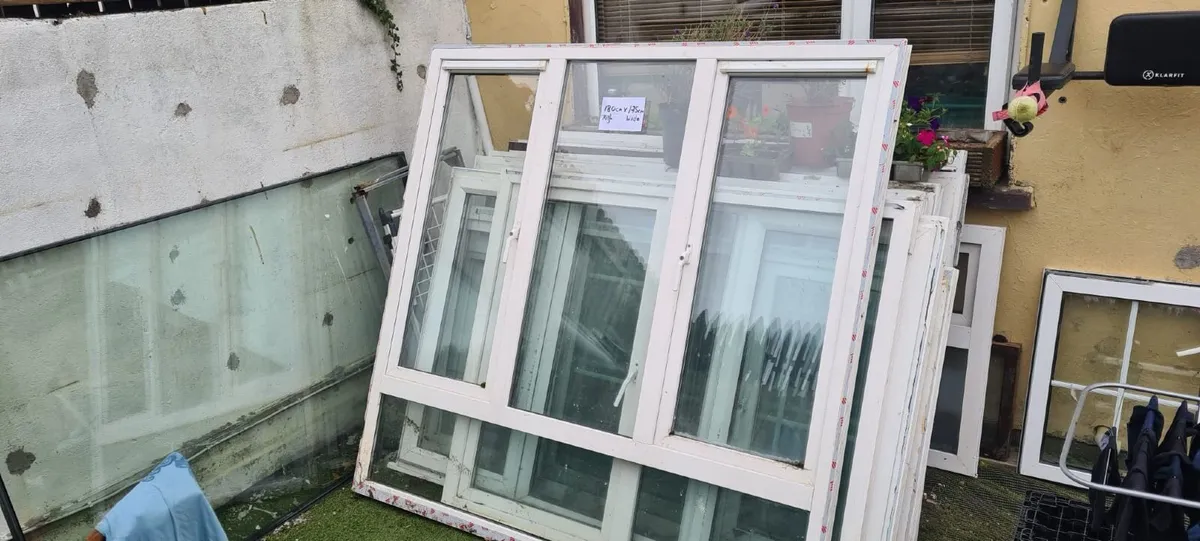 Large PVC window