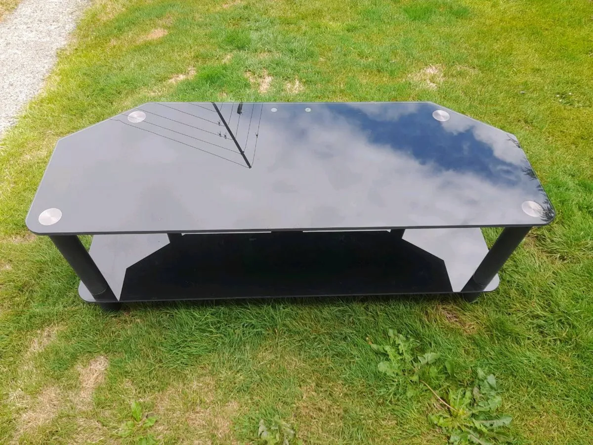 Glass Television Corner Unit - Image 1