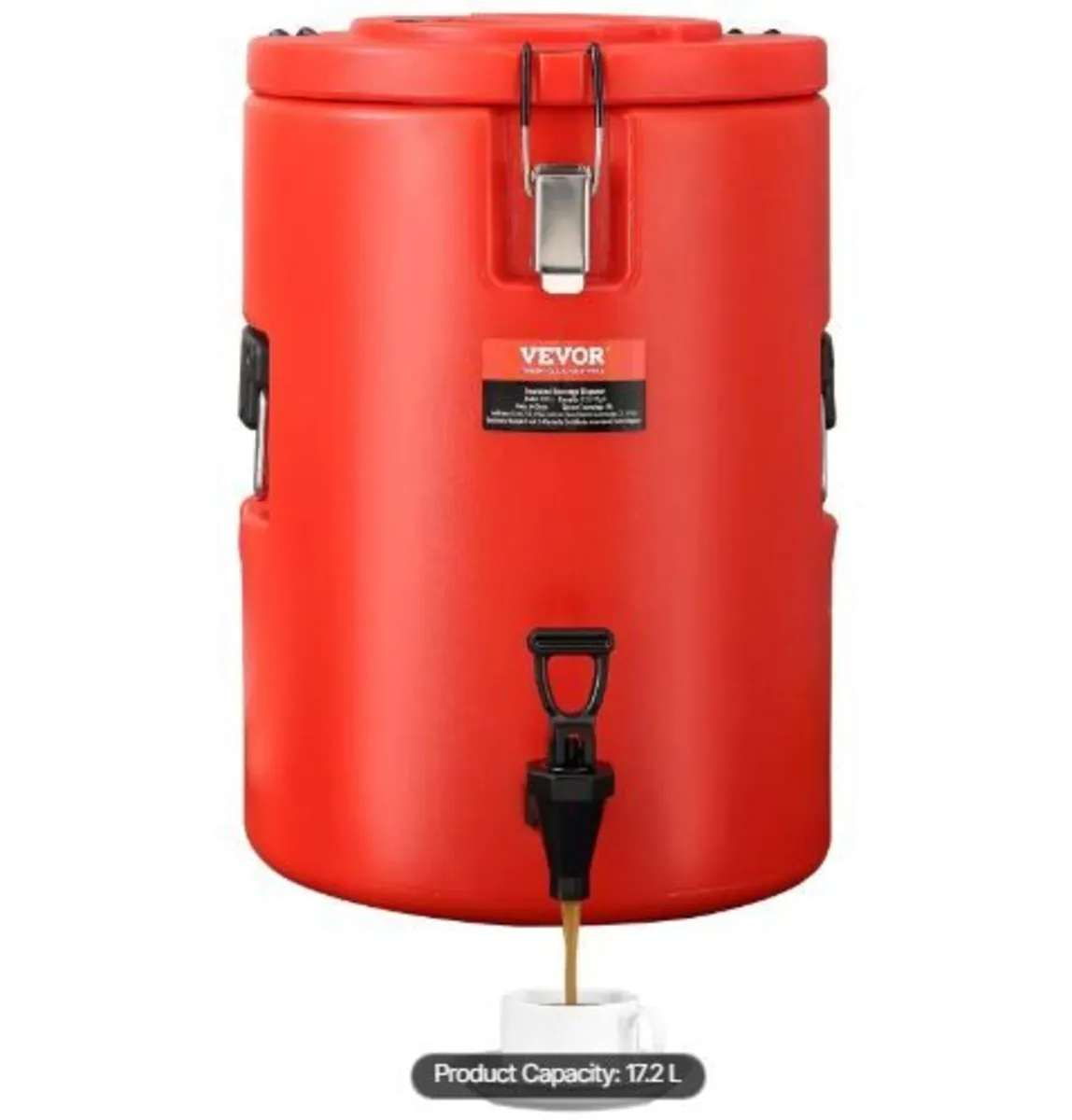 Stainless Steel Insulated Beverage Dispenser - Image 4