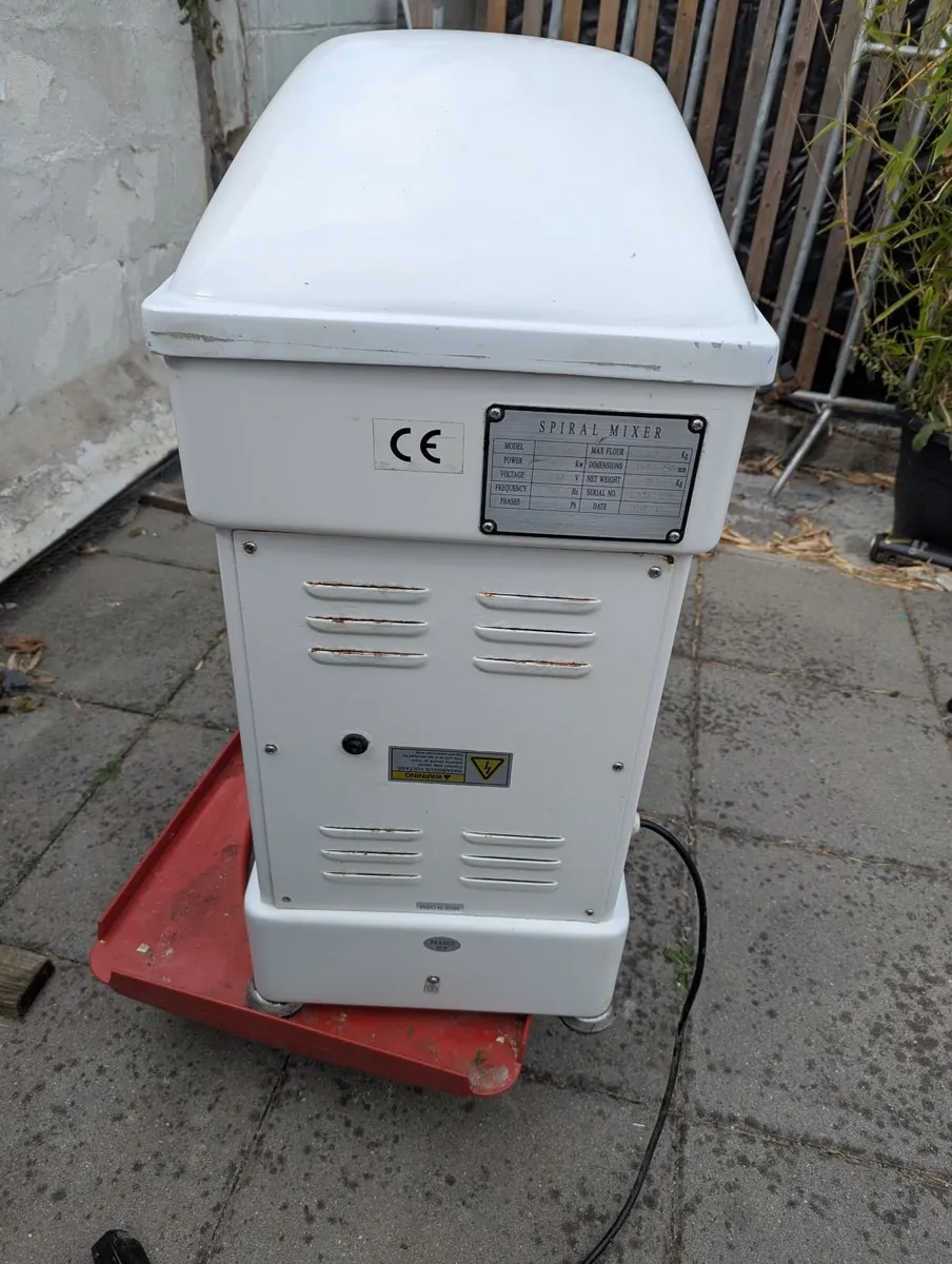 Kaneco Spiral Mixer 30L – 12kg Flour Capacity – Pr - Image 2