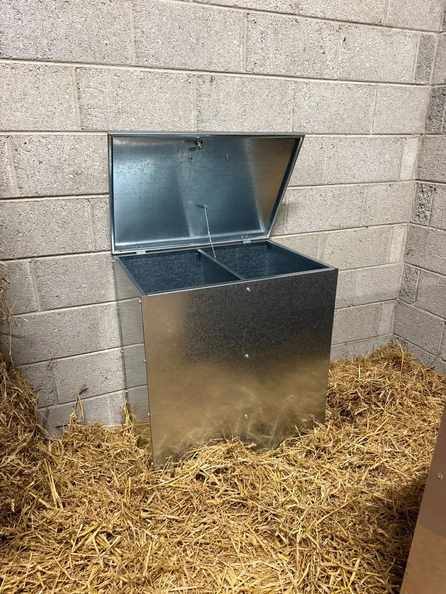 Galvanised Feed Bins –  Delivery Available - Image 1