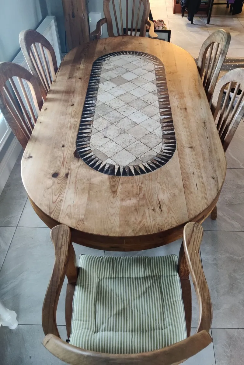 Dining Table and Chairs - Image 1