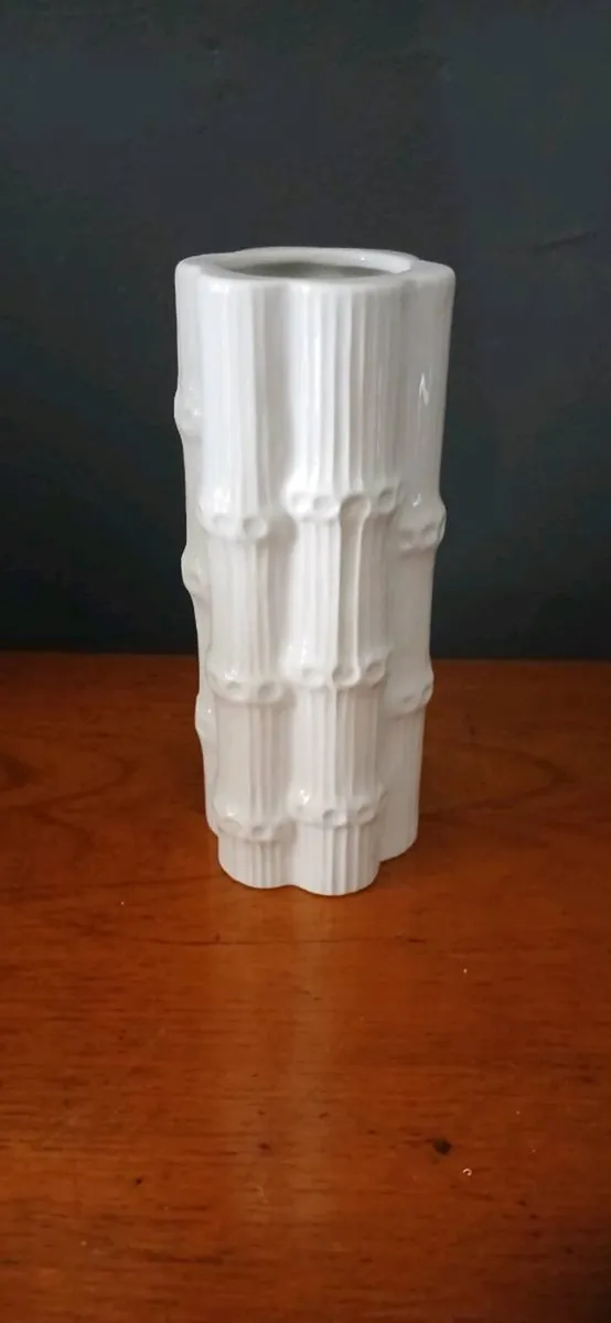 Mid-century Rubel Mideramica Ceramic Bamboo Vase - Image 4