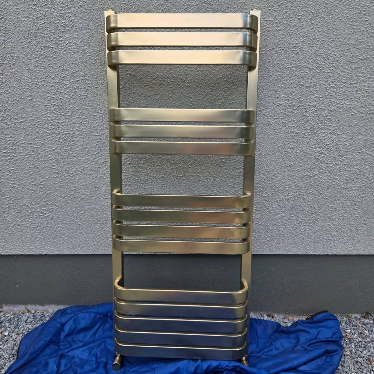 Heated Towel Rail/ Radiator– Brushed Brass - Image 1