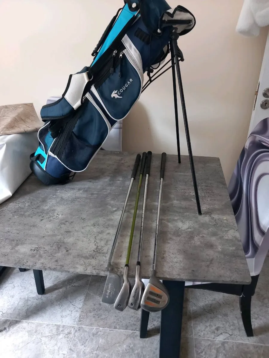 Junior golf bag with stand. - Image 1