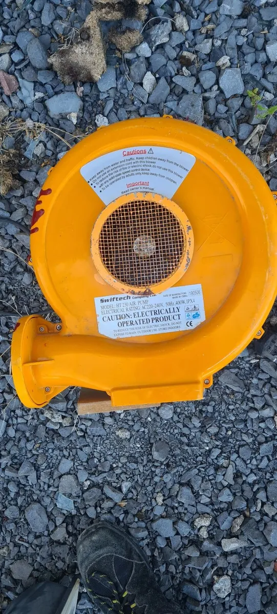 Bouncy Castle Air Pump - Image 1