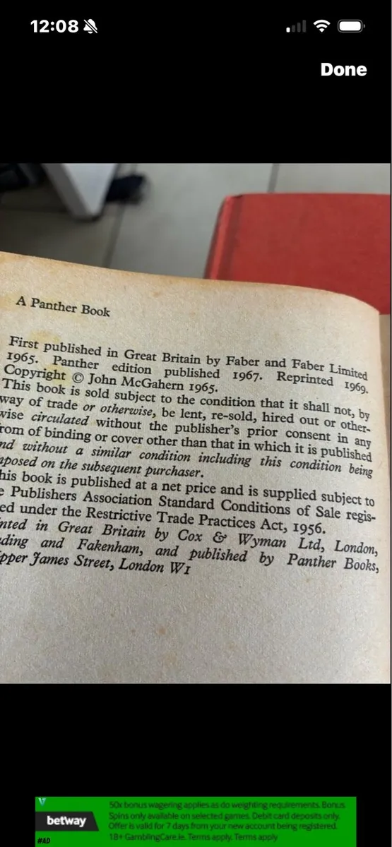 John Mc Gahern Books - Image 3