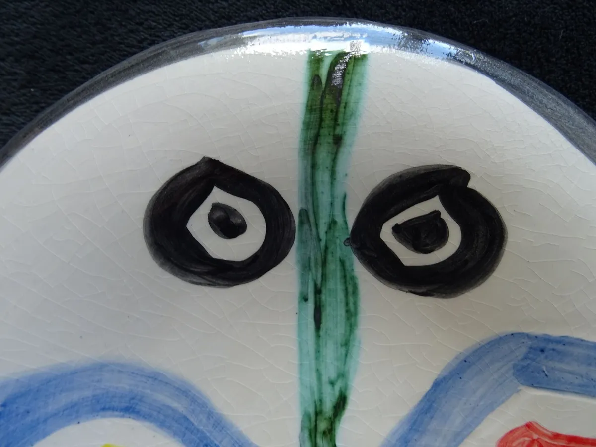 Pablo Picasso edition earthenware ceramic plate - Image 3