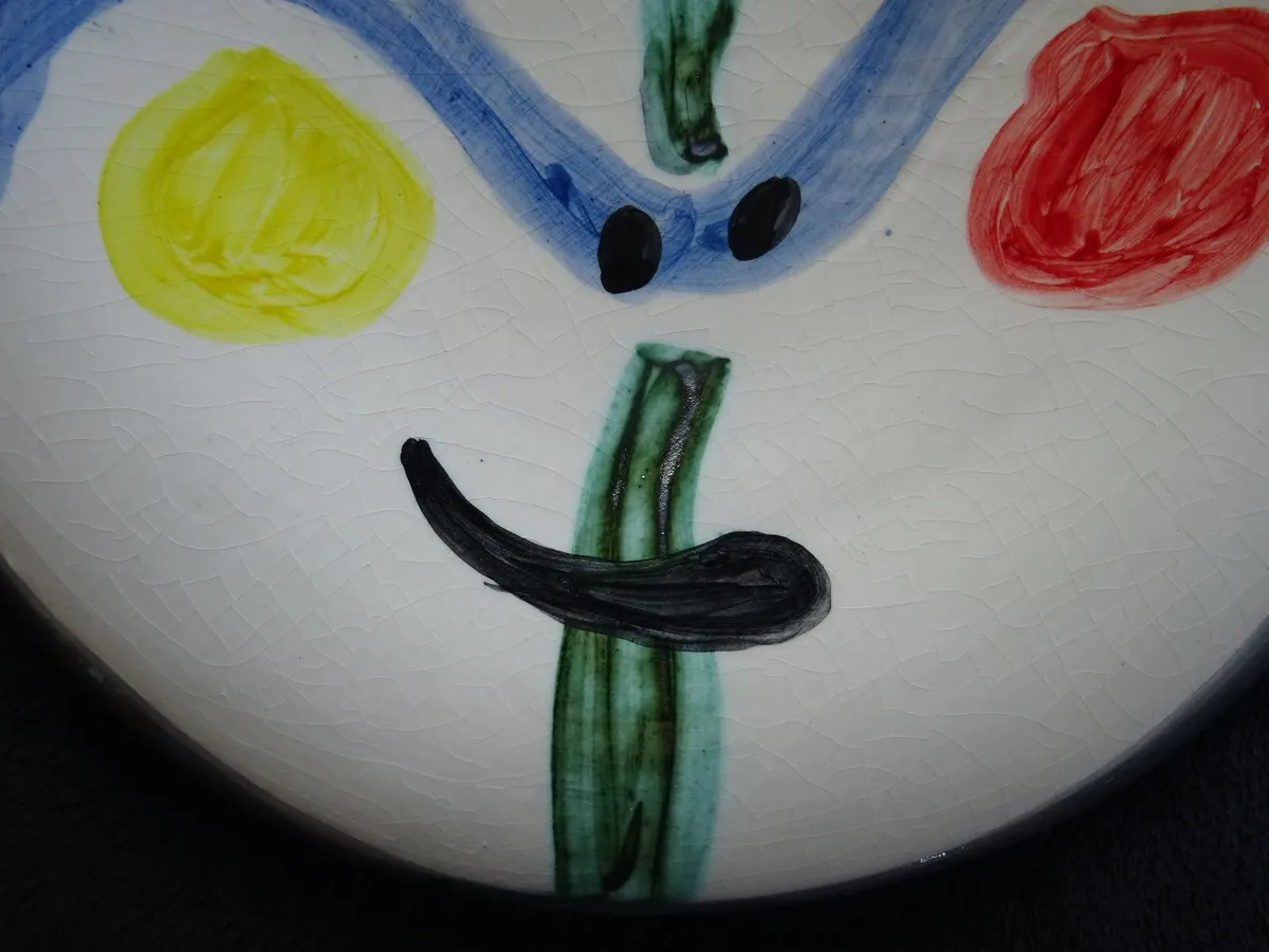 Pablo Picasso edition earthenware ceramic plate - Image 4