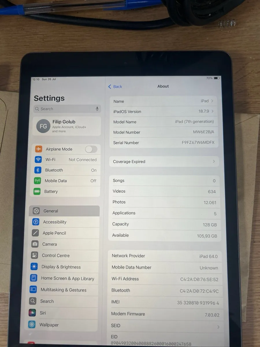 Ipad 10.2 inches - 128 GB - Image 1