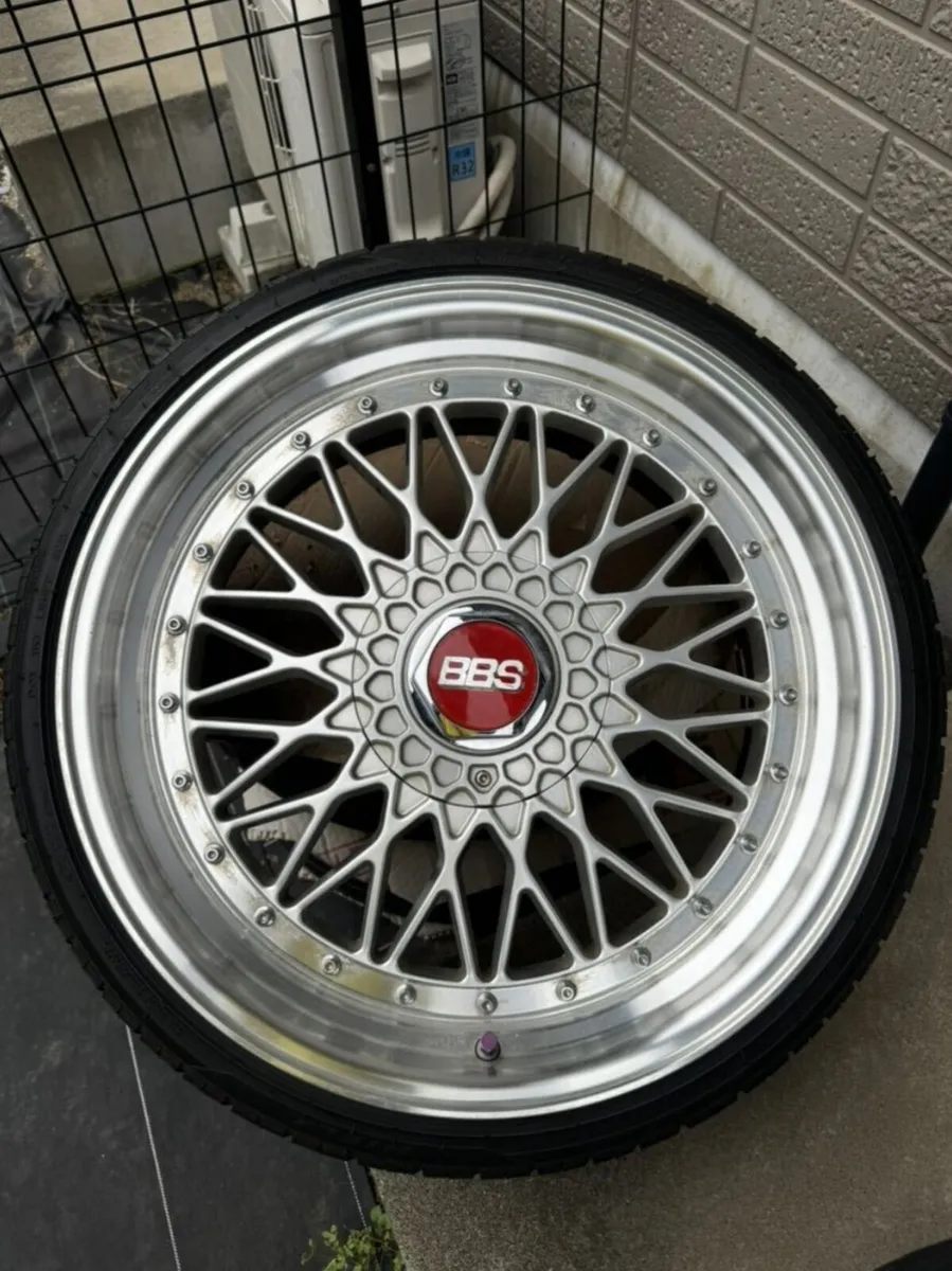 19 Inch BBS Super RS Wheels with Tires - Image 1