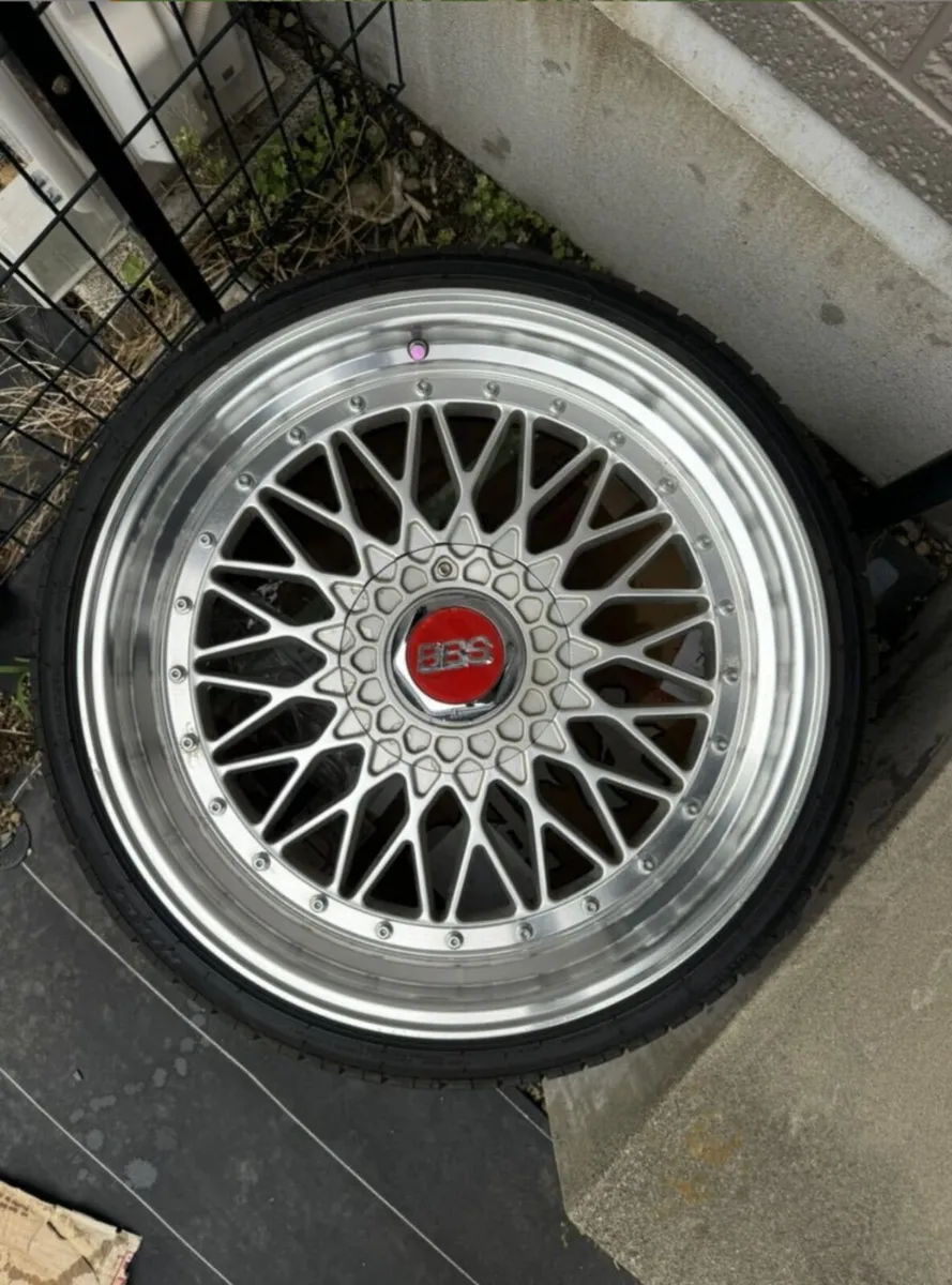 19 Inch BBS Super RS Wheels with Tires - Image 2