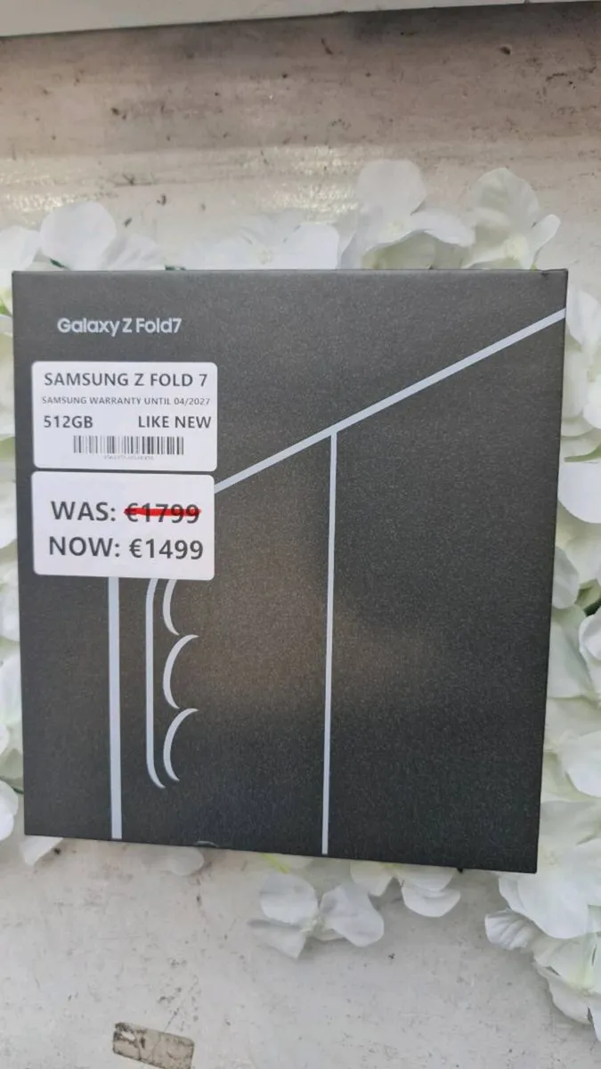 Samsung Z Fold 7 512GB 2 Years  Samsung warranty - Image 2