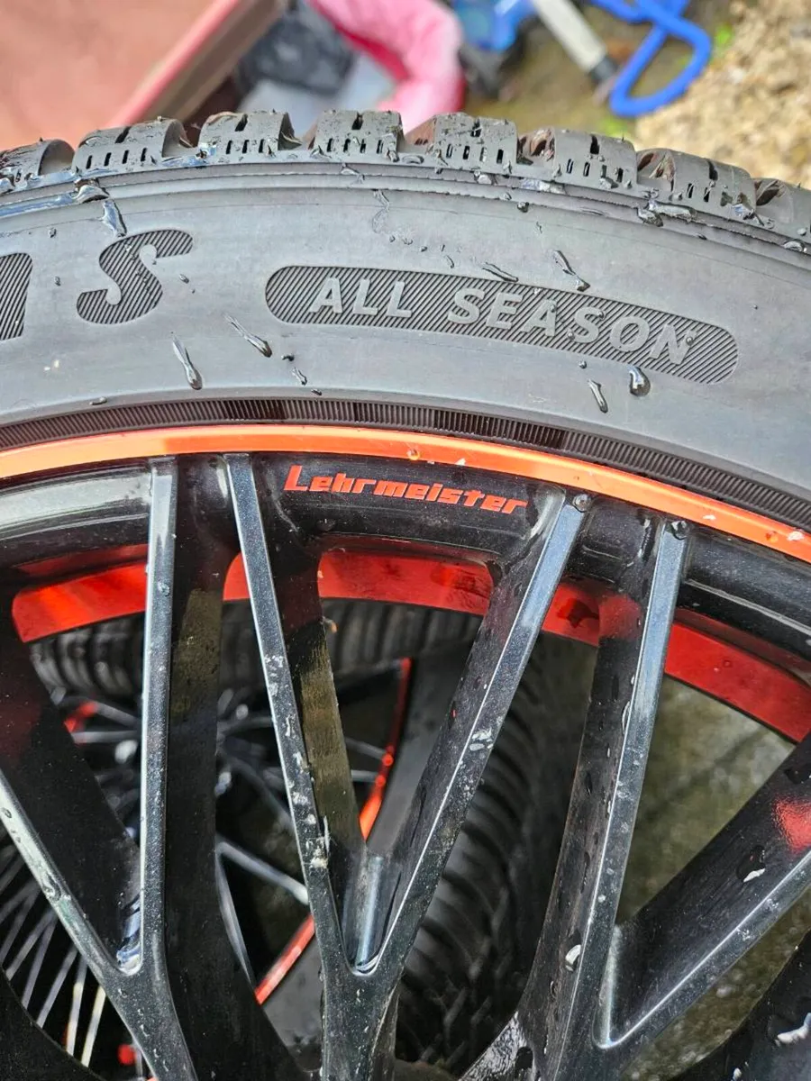 19 Inch Rare LahrMeister Wheels with tires - Image 4