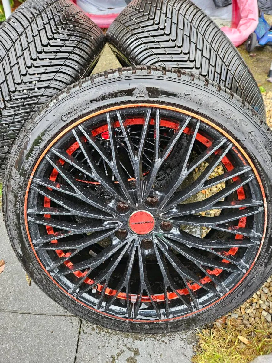 19 Inch Rare LahrMeister Wheels with tires - Image 2