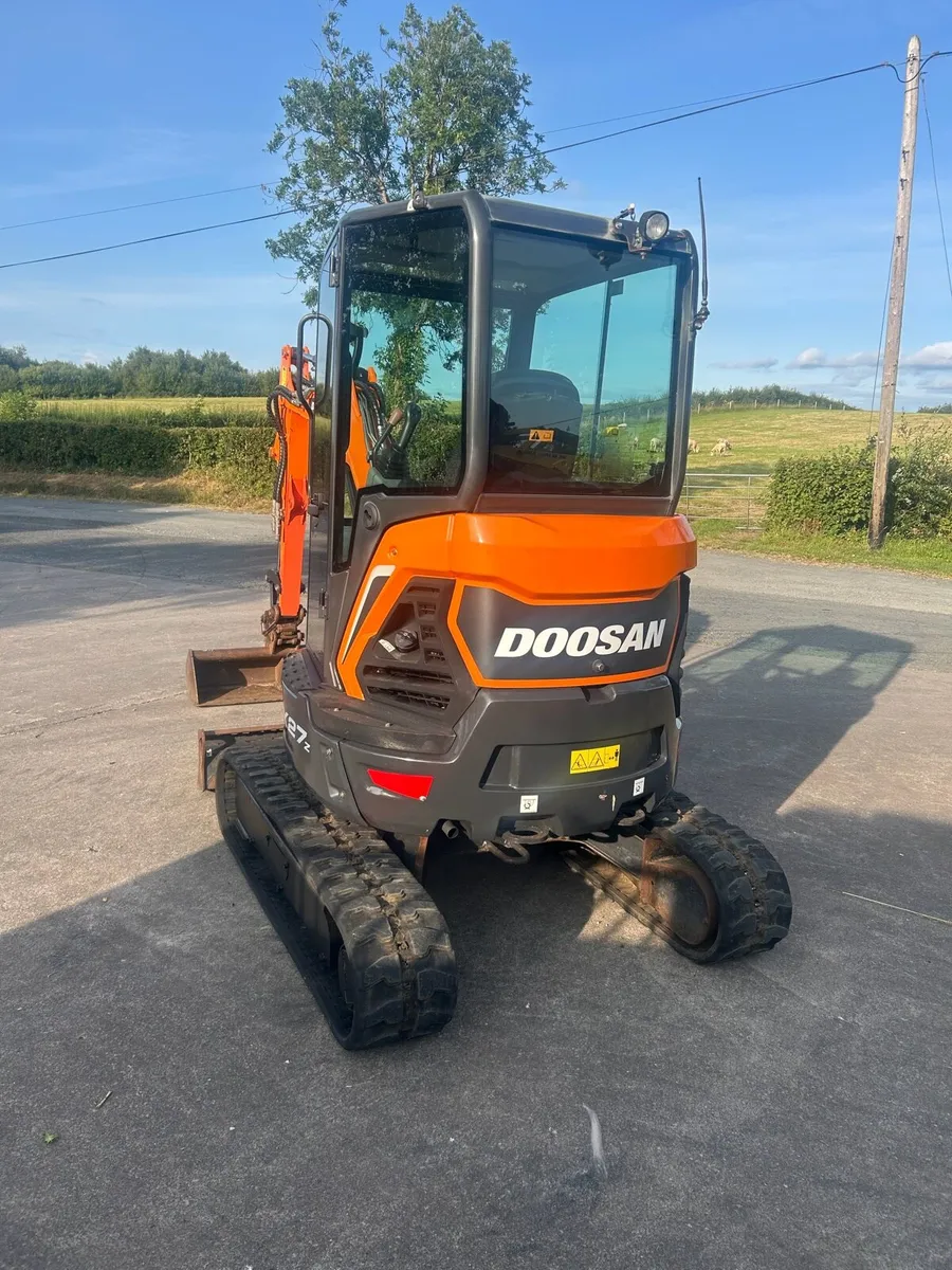 2020 doosan dx27 - Image 3