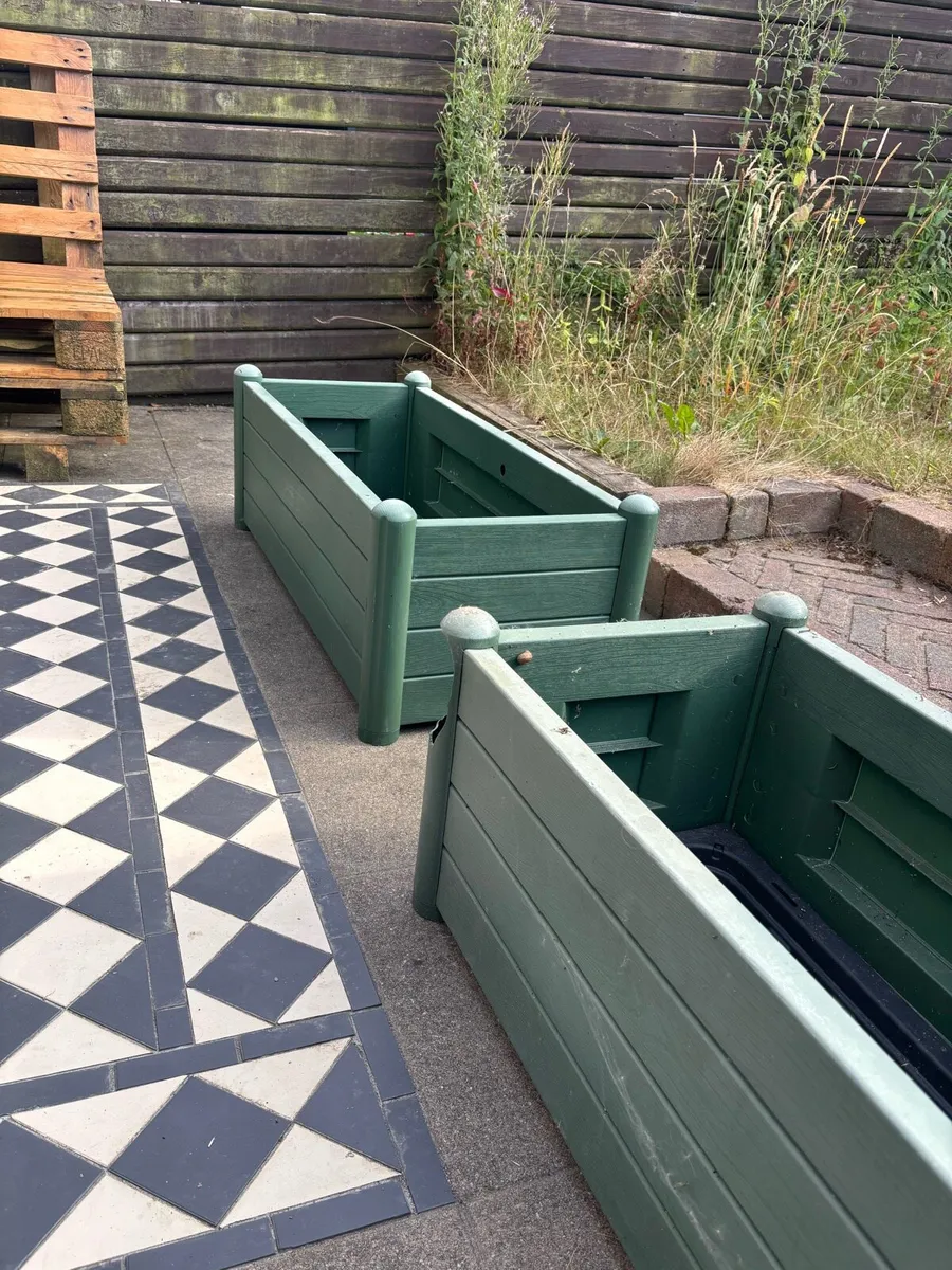 Flower box planter - Image 1