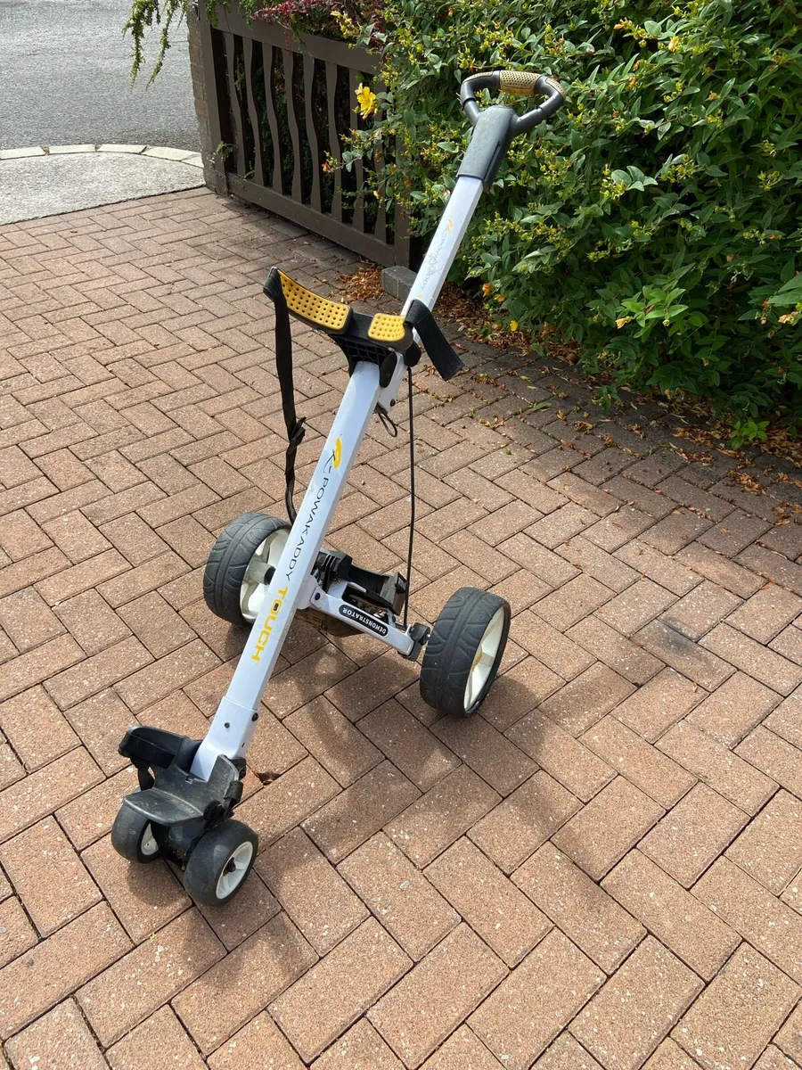 Powakaddy. Touch. Electric. Golf. Trolley - Image 1