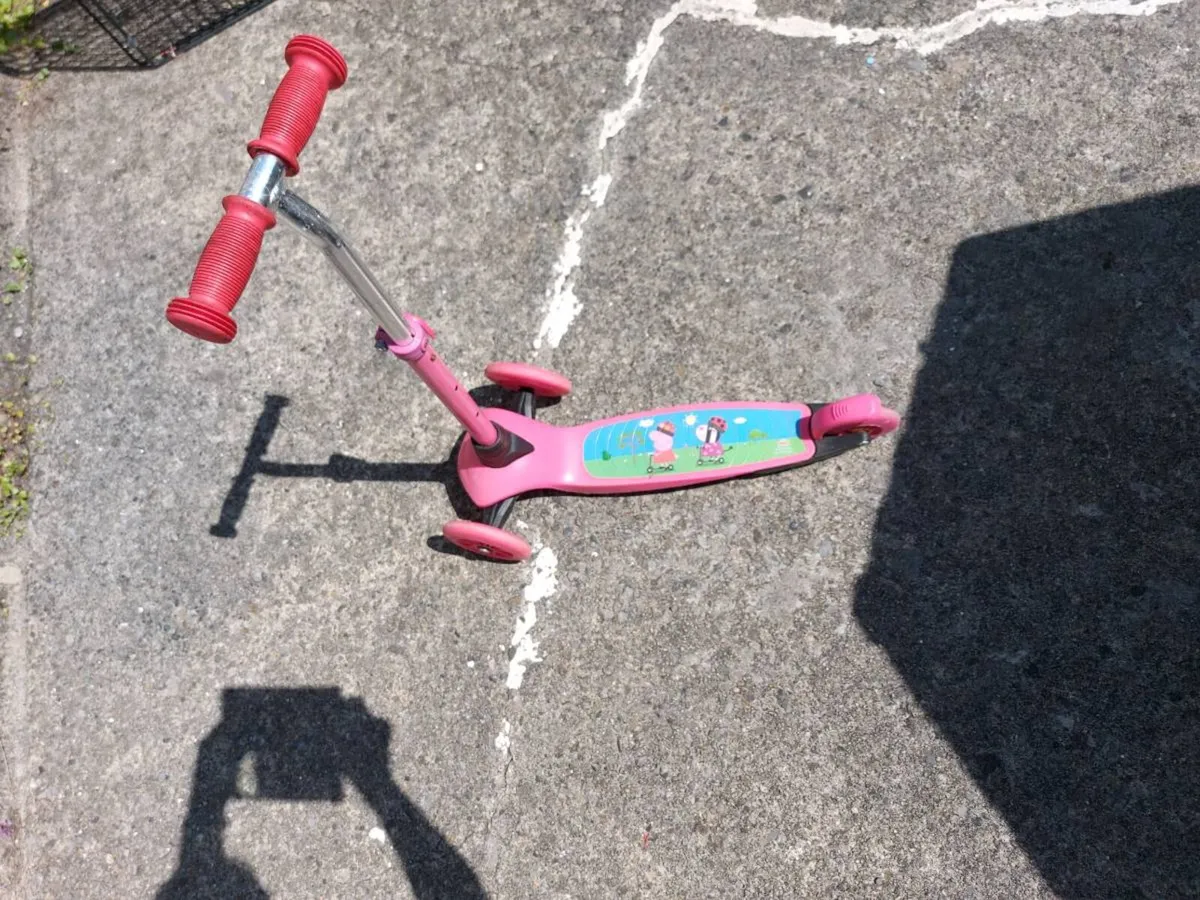 Peppa Pig scooter