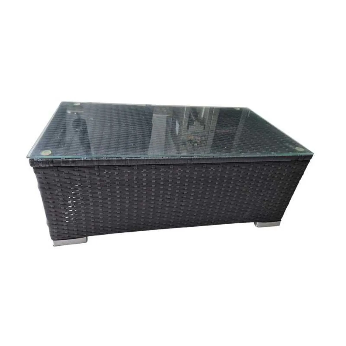 Garden Furniture Set - Sofa, Coffee Table and Storage Box - Image 4
