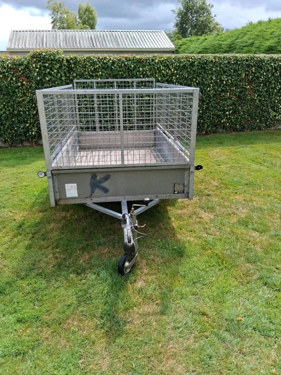 7x4 galvanised trailer - Image 1