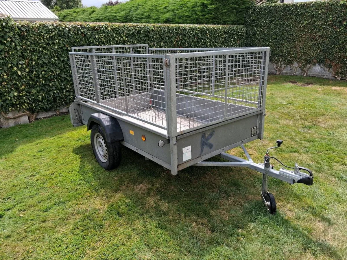 7x4 galvanised trailer - Image 2
