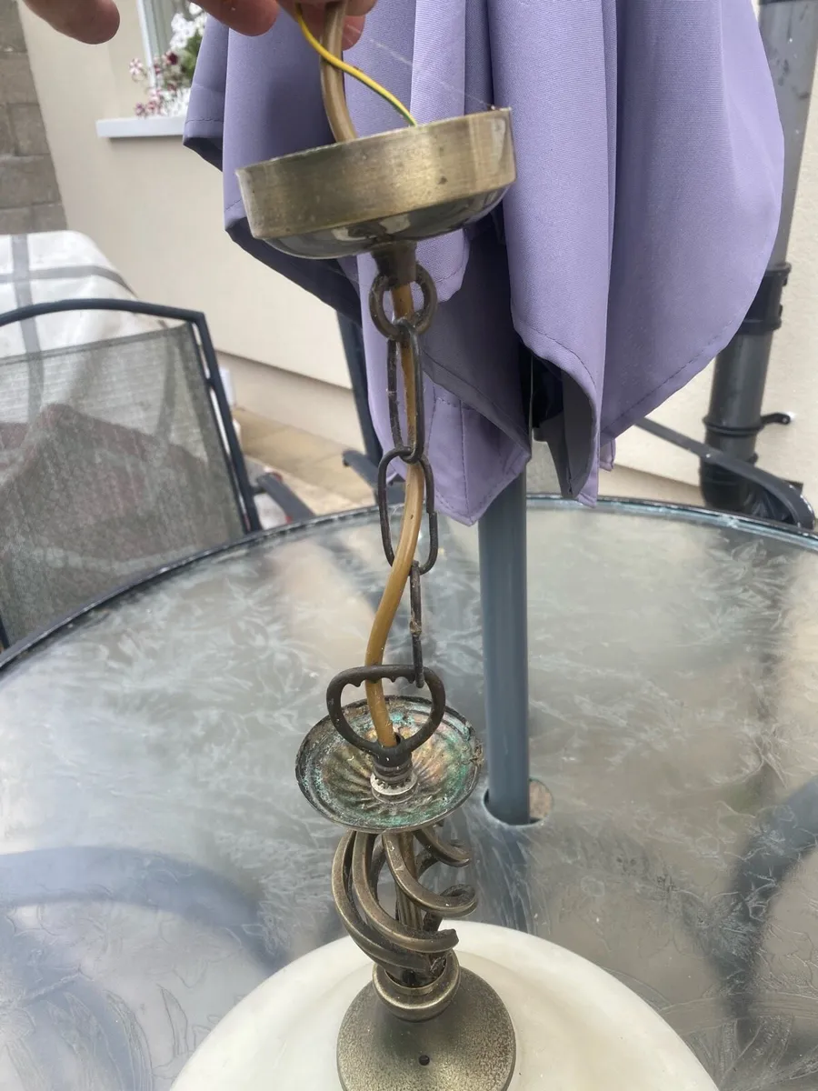 Antique ceiling light - Image 4