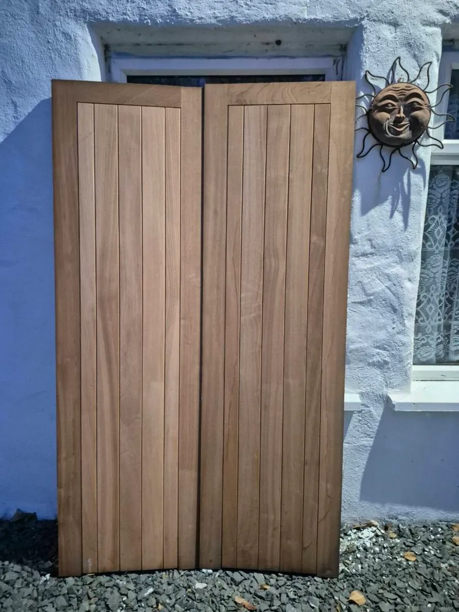 Mahogany  doors - Image 2