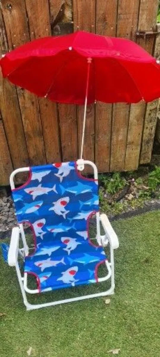 Childs umbrella chair