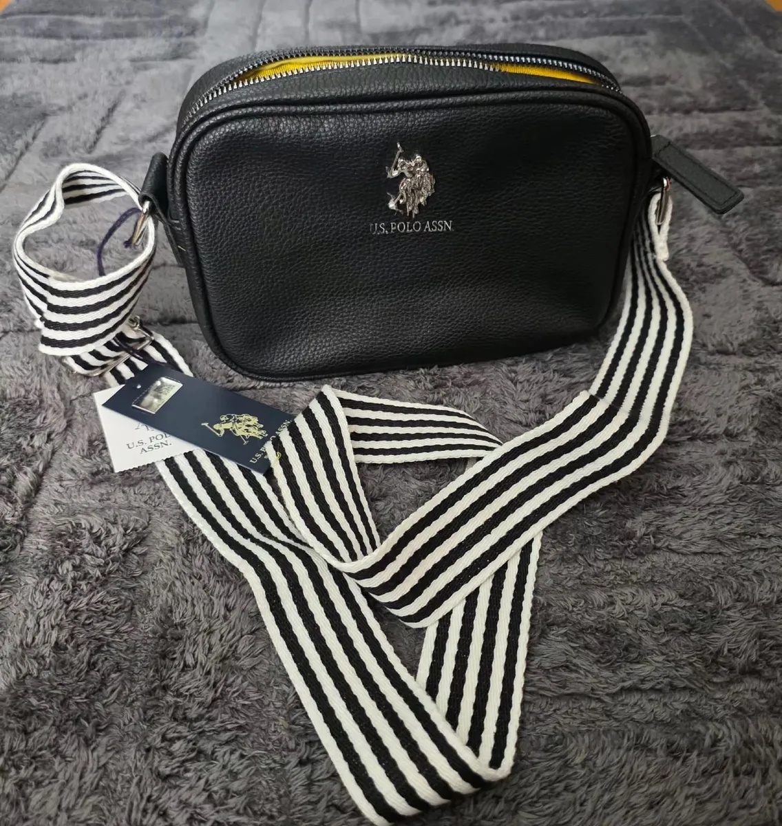 U.S. Polo Assn. Crossbody Bag – Black - Image 1