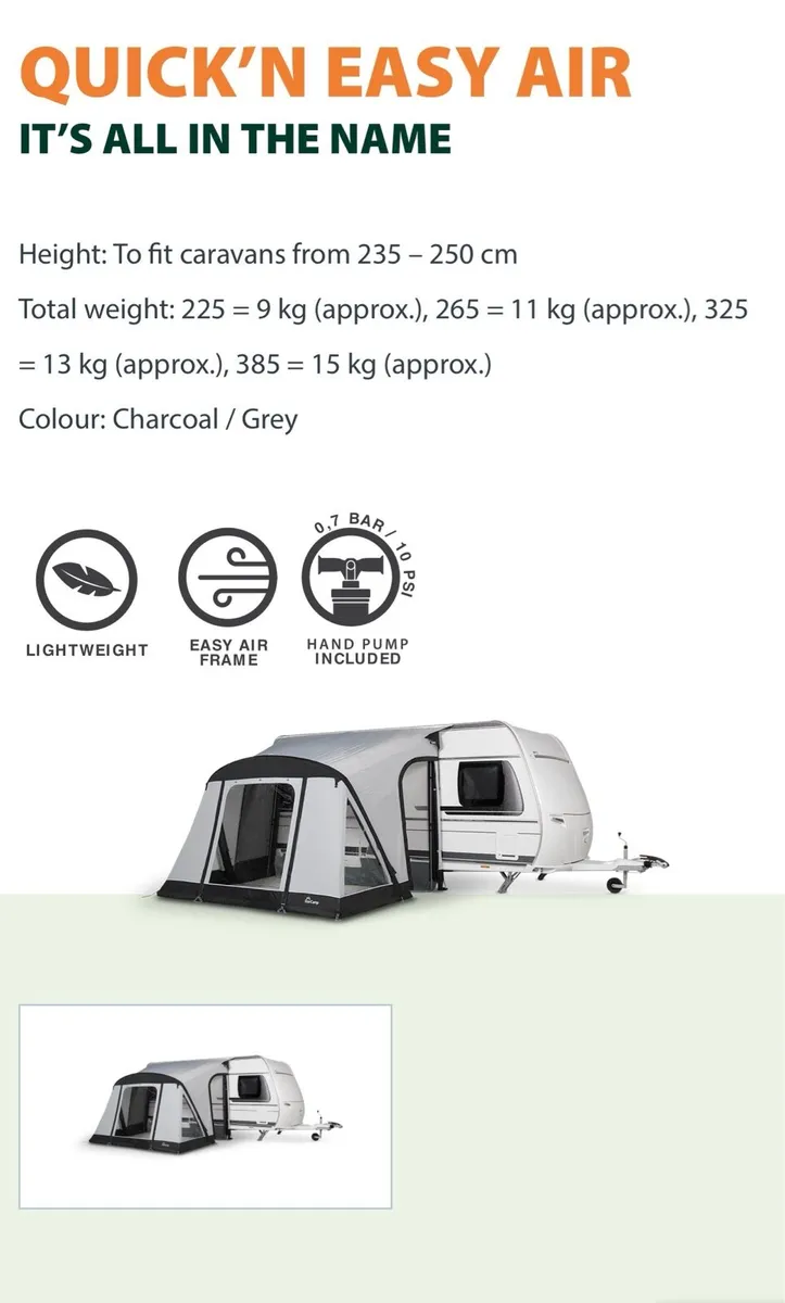 Caravan porch awning - Image 2