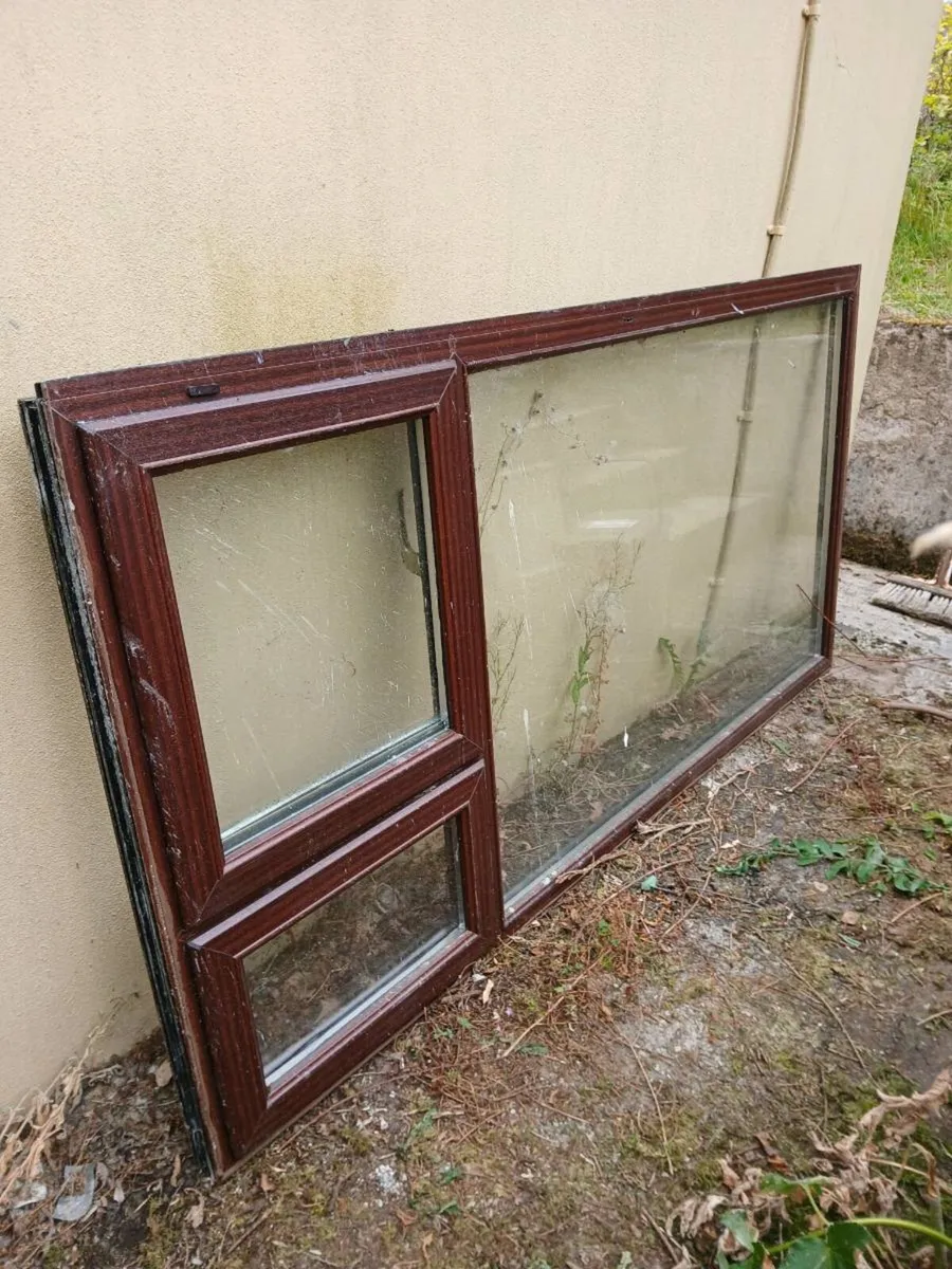 Double glazed window W 210cm x H 108cm