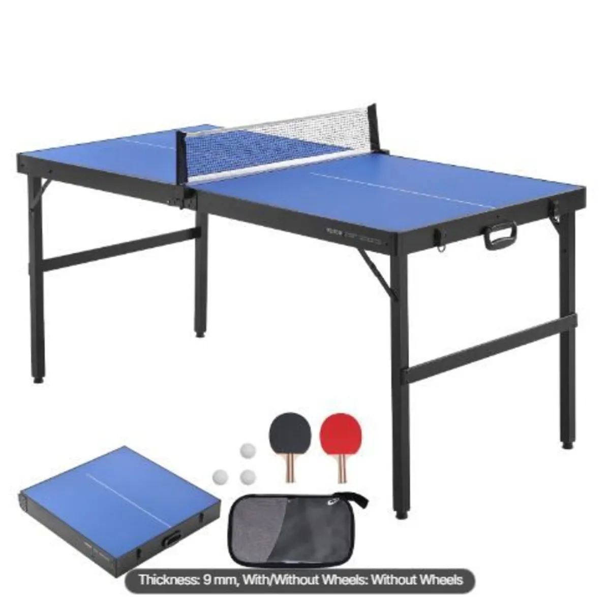 Ping Pong Table, Mid-Size Table Tennis Game - Image 3