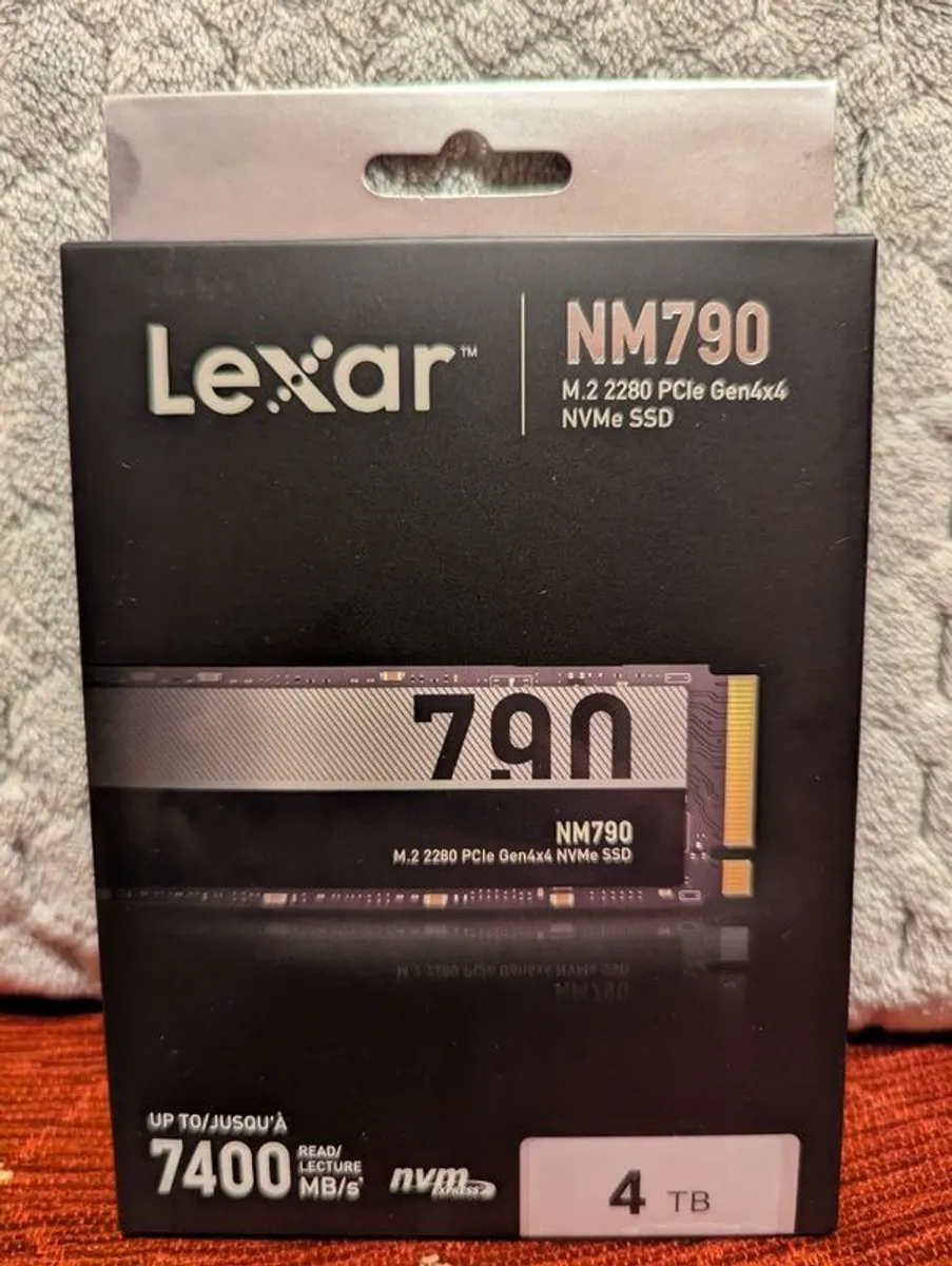 Lexar 4tb Nm790 M.2 2280 Pcie Nvme 4.0 Ssd - Image 1