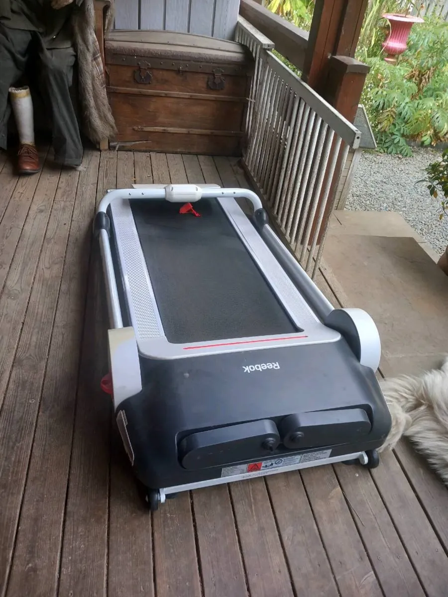 Reebok treadmill, full working order, D18 - Image 3